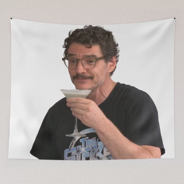 Item preview, pedro pascal meme  designed and sold by musclegirly.