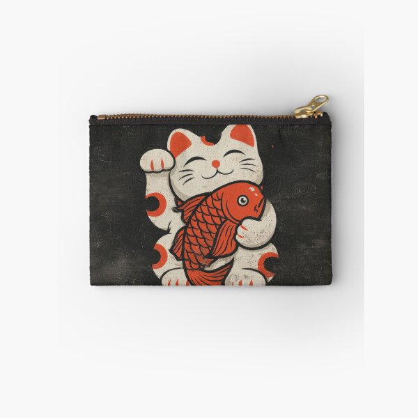 Item preview, Cat with fish decoration on wall designed and sold by anytka.