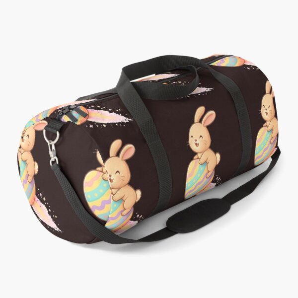 Item preview, Cute Bunny Riding a Colorful Easter Egg With Sparkling Trail - Happy Easter  designed and sold by FireOrchid.