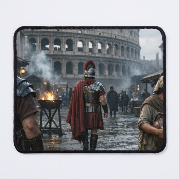 Item preview, Roman Legionaries in Rainy Ancient Rome Market designed and sold by NiceArtsPlace.