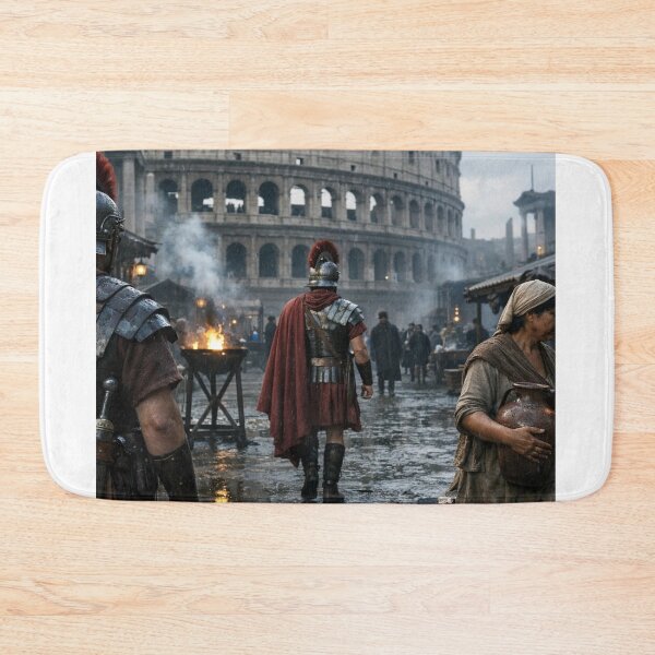 Item preview, Roman Legionaries in Rainy Ancient Rome Market designed and sold by NiceArtsPlace.
