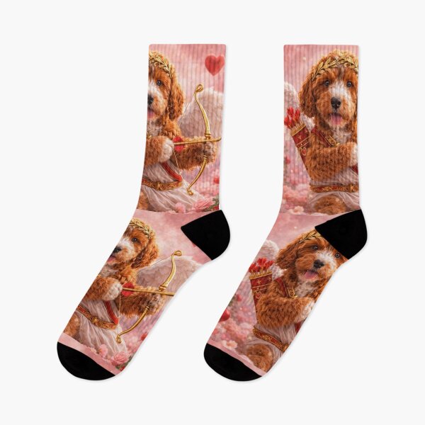 Item preview, Cockapoo Cupid in a Valentine Fantasy Scene designed and sold by Paul Thompson Photography.