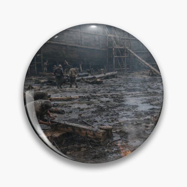 Item preview, The Construction of Noah's Ark Epic Realism designed and sold by NiceArtsPlace.