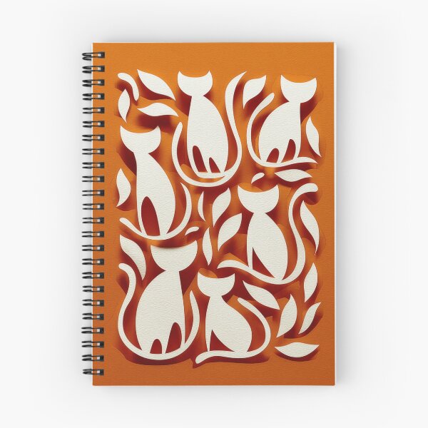 Item preview, Cats Matisse Style Paper Cutout 2 designed and sold by MaryFiore.