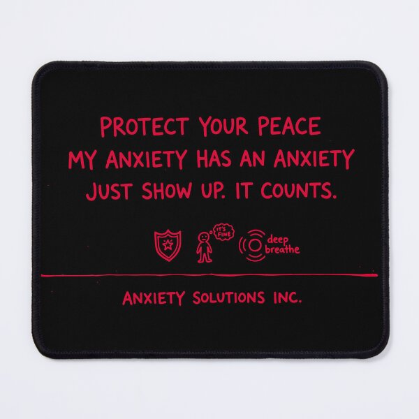 Item preview, Protect Your Peace – Raw Marker Anxiety Humor designed and sold by Mdozet.