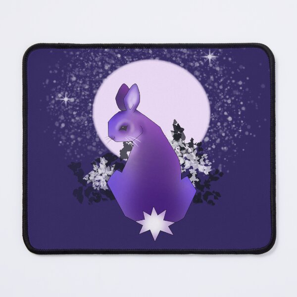 Item preview, Mystic Rabbit in Moonlight designed and sold by GreenNBlue.