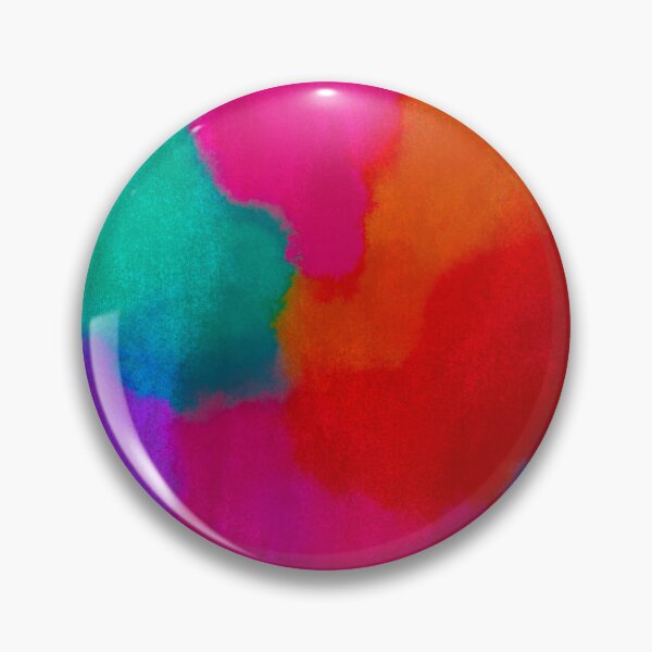 Item preview, Vibrant Neon Abstract Watercolour | Bold Colour Splash Digital Art designed and sold by Brightful Creations .