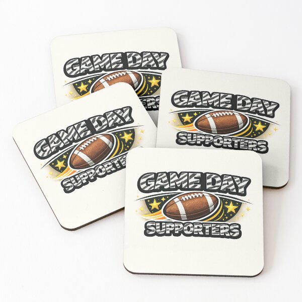 Item preview, Game Day Supporters Zebra Print Football Fan designed and sold by annenambiro.
