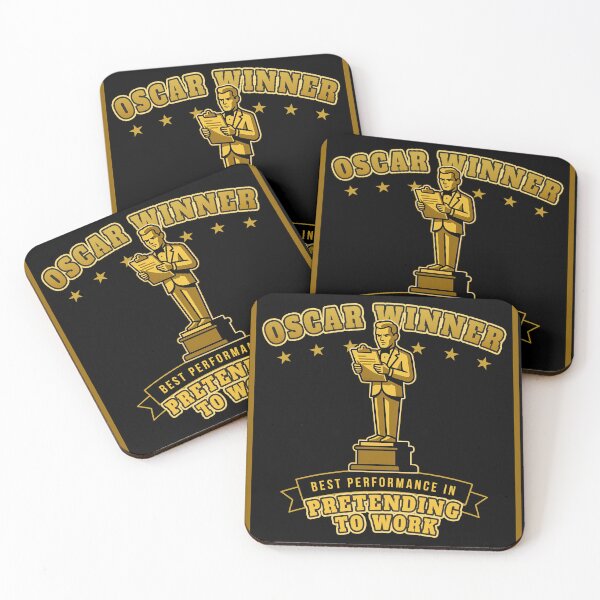 Item preview, Oscar Winner Best Performance Pretending to Work Funny Icon designed and sold by Akio Saiko.