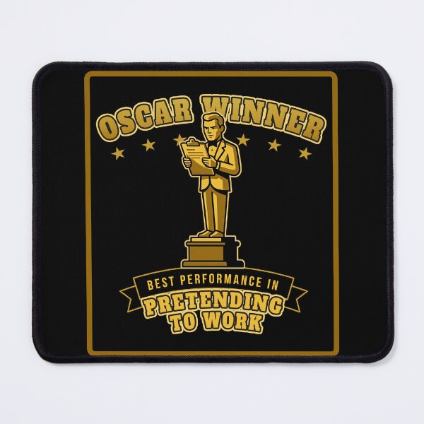 Item preview, Oscar Winner Best Performance Pretending to Work Funny Icon designed and sold by Akio Saiko.