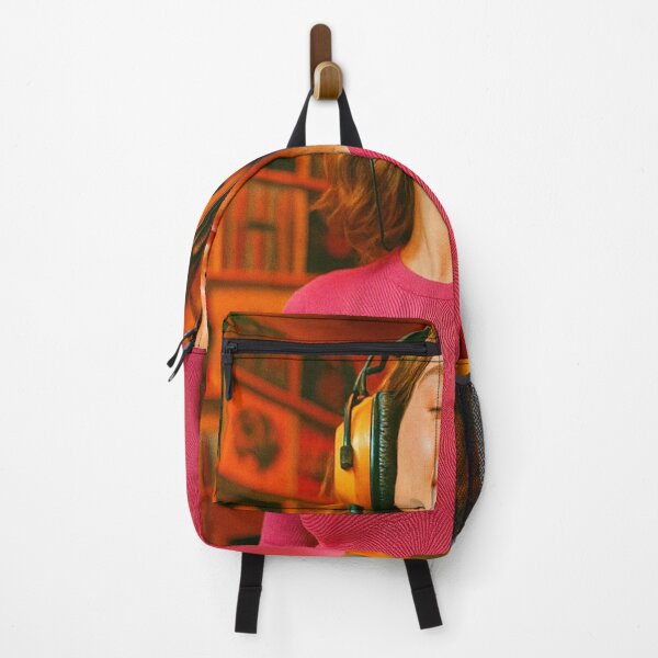Item preview, Girl Listening to Music in Retro Vinyl Room designed and sold by NiceArtsPlace.