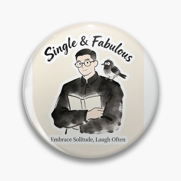 Item preview, Single & Fabulous • Embrace Solitude designed and sold by uptown2026.