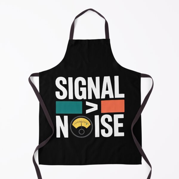 Item preview, Signal Over Noise Minimalist Tech and Productivity Design designed and sold by SplashTastic.