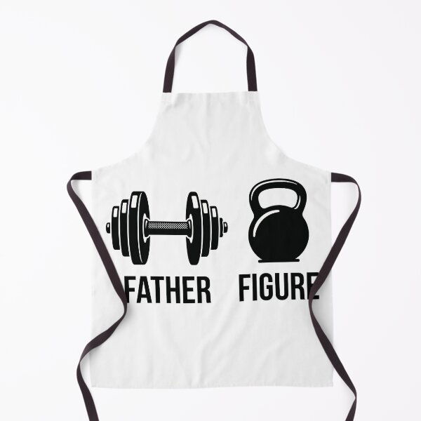 Item preview, Funny Father Figure Gym Dumbbell Kettlebell Pun designed and sold by FunFitLife Studio.