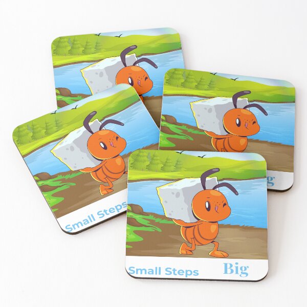 Item preview, Small Steps, Big Results designed and sold by EirozStudio.