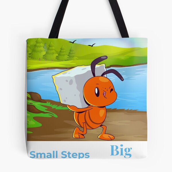 Item preview, Small Steps, Big Results designed and sold by EirozStudio.