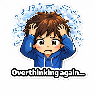 Artwork thumbnail, Overthinking Again by IntroInk