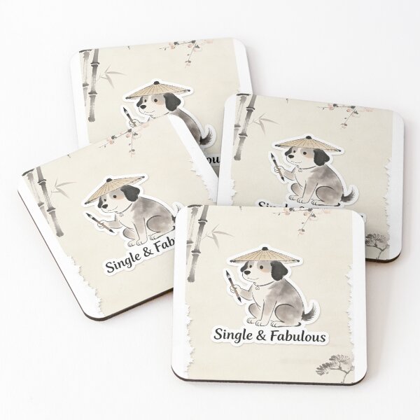 Item preview, Single & Fabulous • Artist Dog designed and sold by uptown2026.