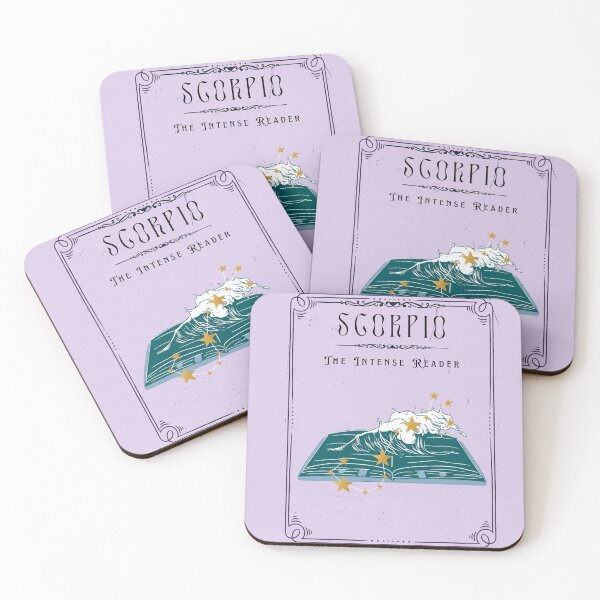 Item preview, Bookish Zodiac | Scorpio - The Intense Reader designed and sold by Nyxander's Bookish Catalogue.