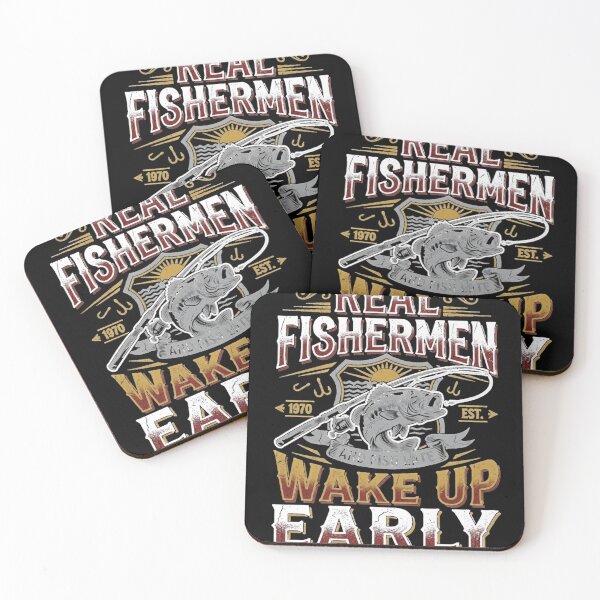 Item preview, Real Fishermen Wake Up Early designed and sold by sedyCompany.