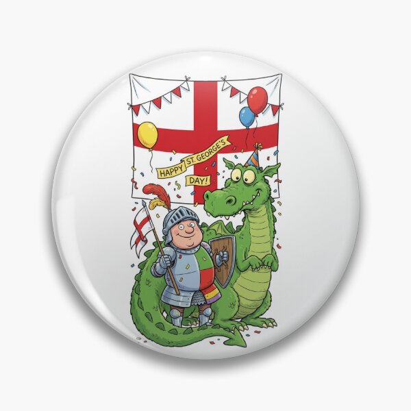 Item preview, Happy St. George's Day designed and sold by missmoneypenny.
