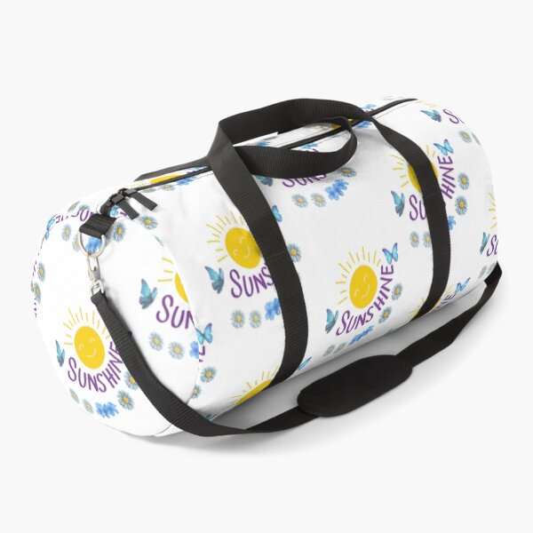 Item preview, Cute Sunshine Smiling Sun with Butterflies and Flowers Positive Spring Aesthetic Design designed and sold by Aura Design.