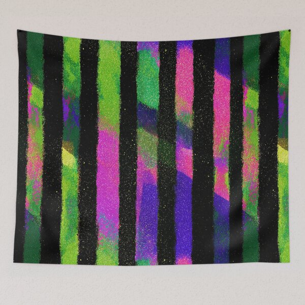 Item preview, Acid Neon Stripes After Dark designed and sold by bubblegoth.
