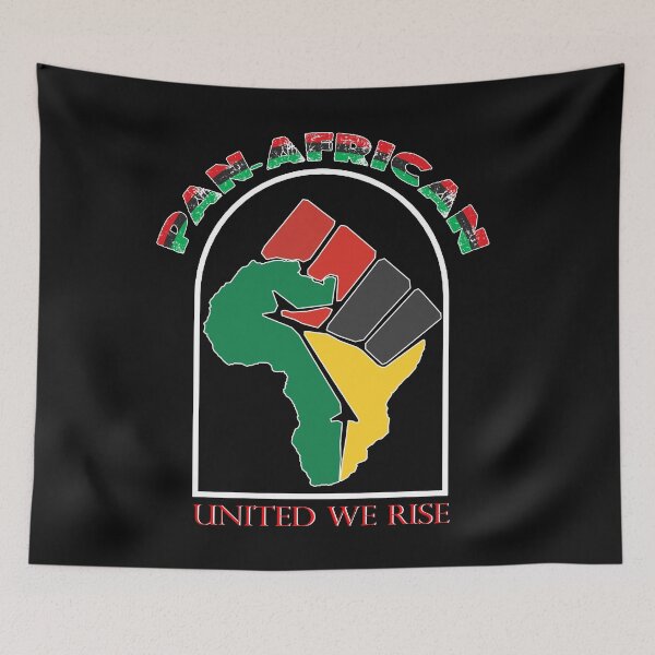 Item preview, Pan-African pride - Africa map power fist | African unity | Afrocentric streetwear designed and sold by Youngkev-arts.