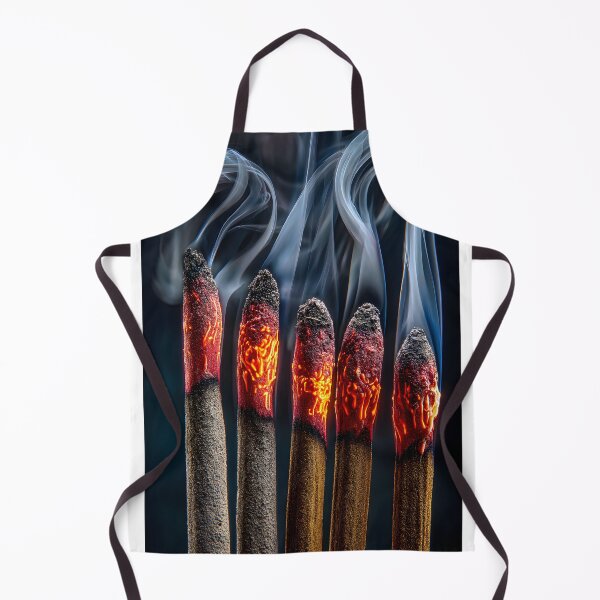 Item preview, Glowing Matchsticks with Spiraling Smoke Plumes designed and sold by Artessie.