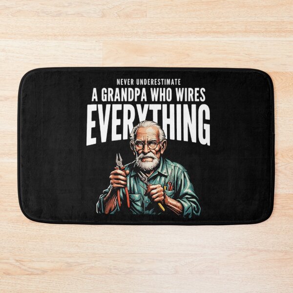 Item preview, Never Underestimate A Grandpa Who Wires Everything Electrician Legend designed and sold by AmazingViews.