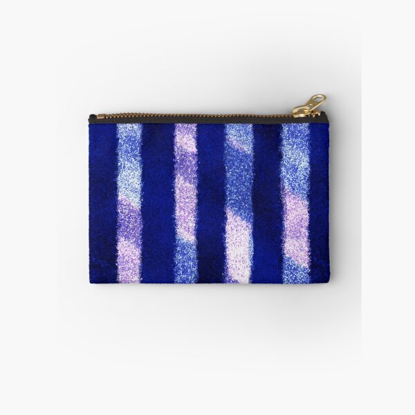 Item preview, Celestial Blue Glitter Stripe Pattern designed and sold by bubblegoth.