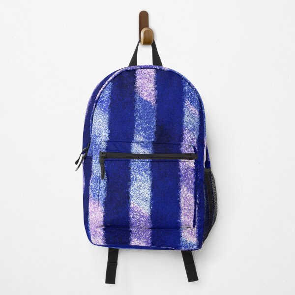 Item preview, Celestial Blue Glitter Stripe Pattern designed and sold by bubblegoth.