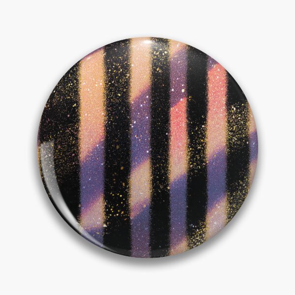 Item preview, Black Gold Glitter Blush Stripes designed and sold by bubblegoth.