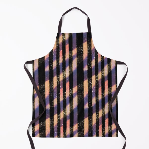 Item preview, Black Gold Glitter Blush Stripes designed and sold by bubblegoth.