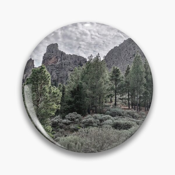 Item preview, Volcanic Highland Landscape with Pines, Gran Canaria designed and sold by LavaAndLight.