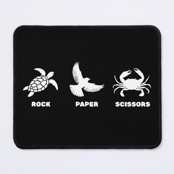 Item preview, Rock Paper Scissors Animals | Minimalist Design designed and sold by CyrilloArt.
