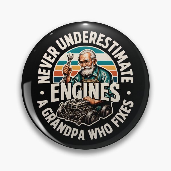 Item preview, Never Underestimate A Grandpa Who Fixes Engines Mechanic Legend designed and sold by AmazingViews.