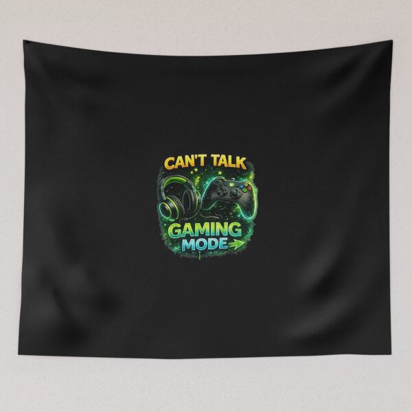Item preview, Can't Talk – Gaming Mode On designed and sold by Gezonde-Voeding.