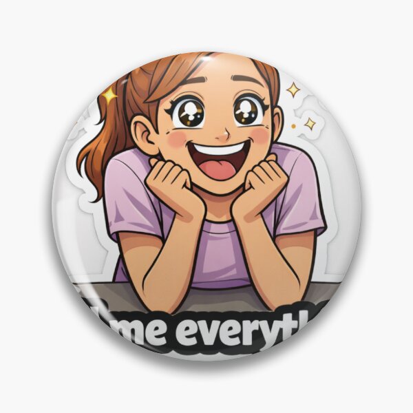 Item preview, Tell Me Everything Meme Sticker designed and sold by IntroInk.