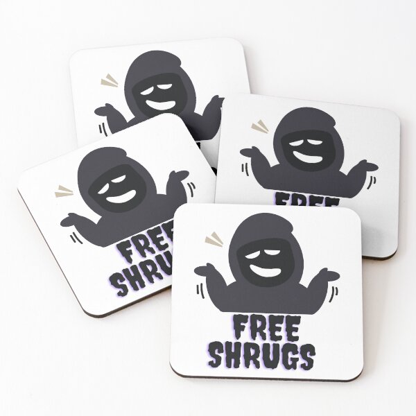 Item preview, Free Shrugs boo designed and sold by Aminesnip.