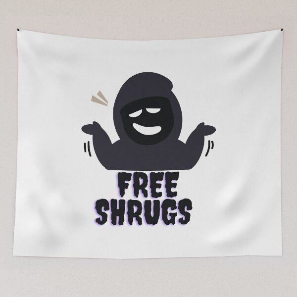 Item preview, Free Shrugs boo designed and sold by Aminesnip.