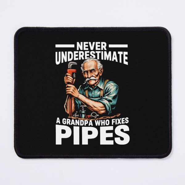 Item preview, Never Underestimate A Grandpa Who Fixes Pipes Funny Plumber designed and sold by AmazingViews.