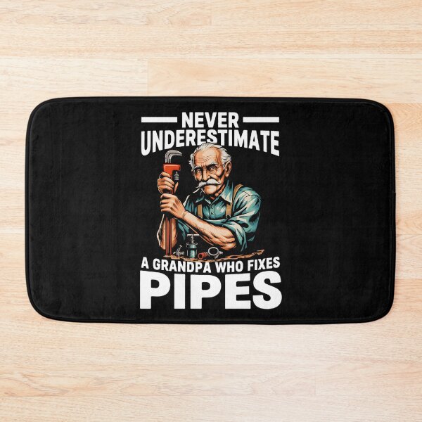 Item preview, Never Underestimate A Grandpa Who Fixes Pipes Funny Plumber designed and sold by AmazingViews.