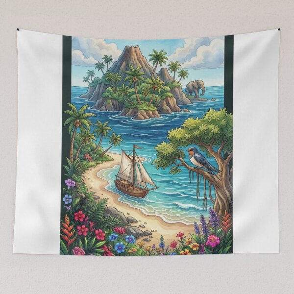 Item preview, Beautiful sea designed and sold by PP&RAINBOW SHOP.