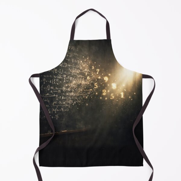 Item preview, Glowing Math Equations Chalkboard Floating Numbers Art designed and sold by Cine8.