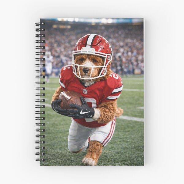 Item preview, Cockapoo Football Player on the Field designed and sold by Paul Thompson Photography.