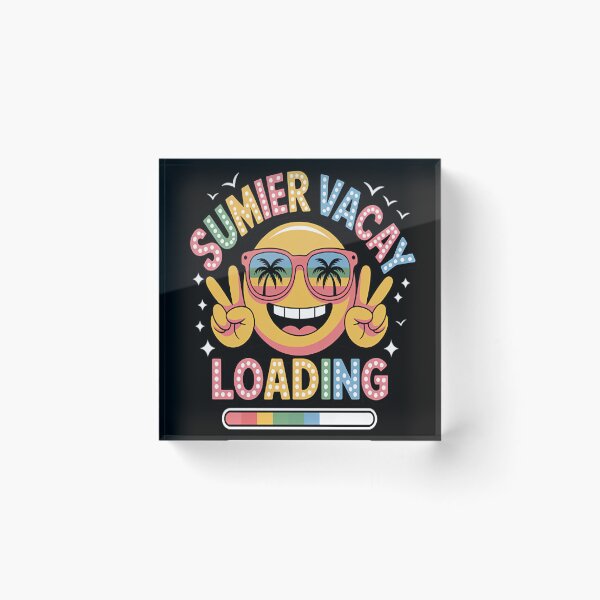 Item preview, Summer Vacay Loading End Of School Year Summer Teacher designed and sold by mandiana.