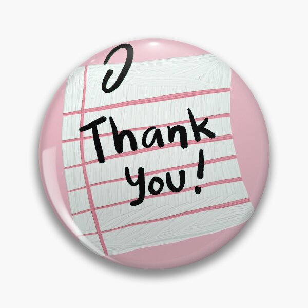 Item preview, Thank You Note - Pink designed and sold by mikaelamaron.