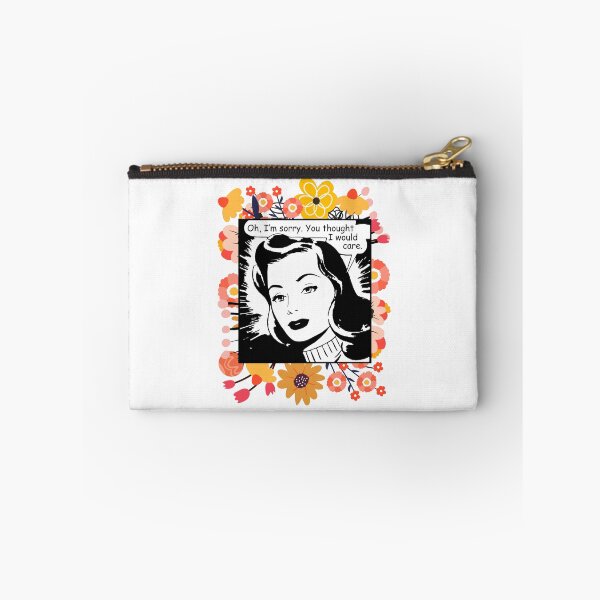 Item preview, Vintage Comic Woman You Thought I Would Care designed and sold by coodoosandco.
