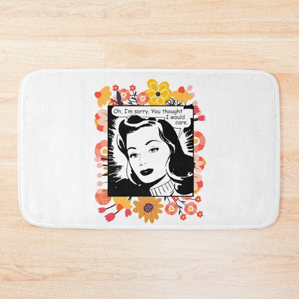 Item preview, Vintage Comic Woman You Thought I Would Care designed and sold by coodoosandco.